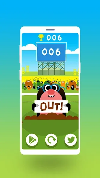 Cric Game - Doodle Cricket (Крик Гейм)  [МОД Много монет] Screenshot 5