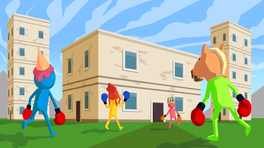 Gang Boxing Arena (Ганг Боксинг Арена)  [МОД Много монет] Screenshot 5