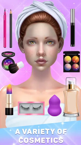 Makeover salon: Makeup ASMR (Мейковер салон)  [МОД Unlocked] Screenshot 3