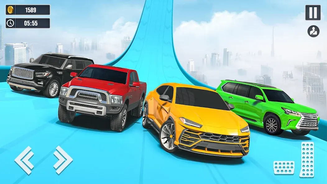 Car Stunt Games : Car Games 3D (Кар Стант Геймс)  [МОД Все открыто] Screenshot 2