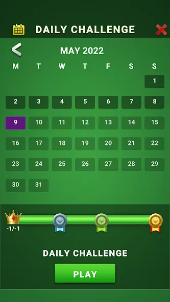 Solitaire: Classic Card Game  [МОД Бесконечные монеты] Screenshot 2