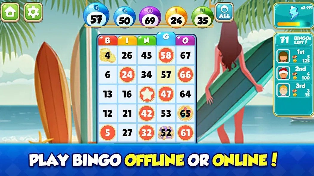 Bingo bay : Family bingo (Бинго бэй)  [МОД Много денег] Screenshot 3