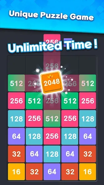 Drop Merge : Number Puzzle (Дроп Мердж)  [МОД Menu] Screenshot 1