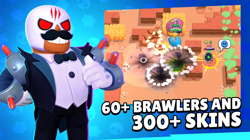 Brawl Stars (Брол Старс)  [МОД Бесконечные деньги] Screenshot 3