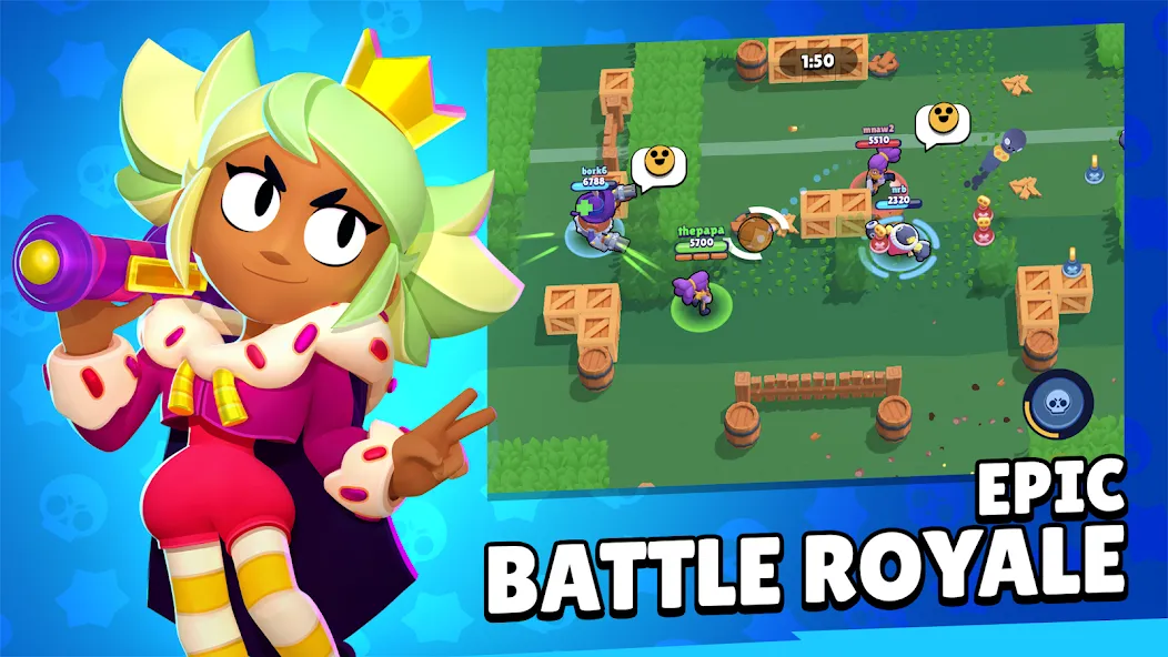 Brawl Stars (Брол Старс)  [МОД Бесконечные деньги] Screenshot 5