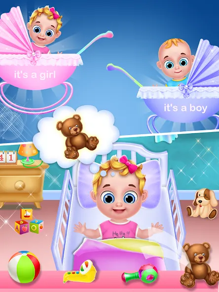 Mom Babysitting Game  [МОД Unlimited Money] Screenshot 3