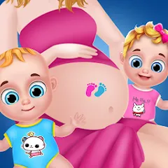 Взлом Mom Babysitting Game  [МОД Unlimited Money] - последняя версия apk на Андроид