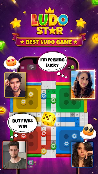 Ludo STAR: Online Dice Game (Лудо СТАР)  [МОД Mega Pack] Screenshot 1