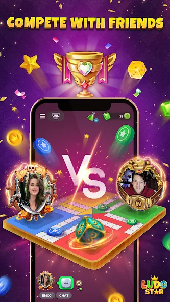 Ludo STAR: Online Dice Game (Лудо СТАР)  [МОД Mega Pack] Screenshot 2