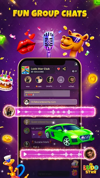 Ludo STAR: Online Dice Game (Лудо СТАР)  [МОД Mega Pack] Screenshot 4