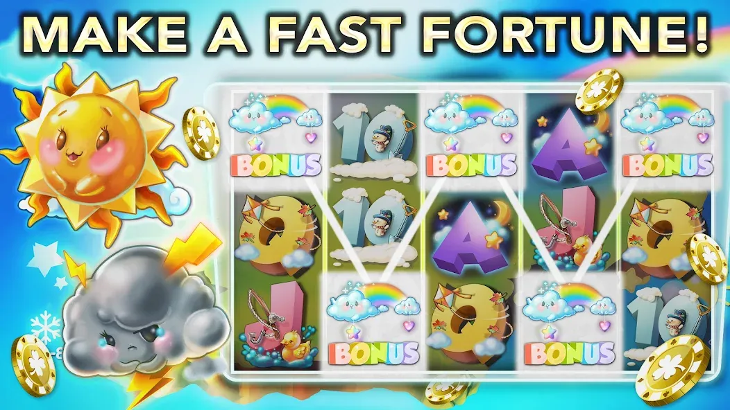 Fast Fortune Slots Games Spin  [МОД Бесконечные монеты] Screenshot 5