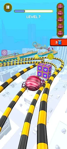 Rolling Balls 3D (Гоинг Боллс 3Д)  [МОД Бесконечные монеты] Screenshot 1