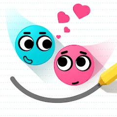 Скачать взломанную Love Balls (Лав Боллз)  [МОД Unlocked] - последняя версия apk на Андроид