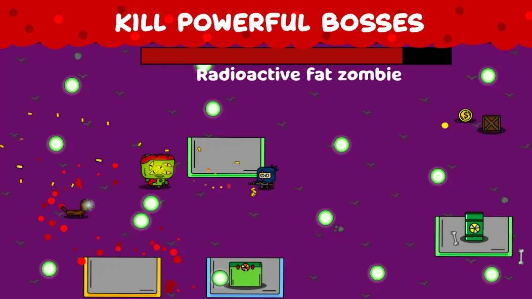 Zombie Loop - Shooter survival (Зомби Луп)  [МОД Много монет] Screenshot 3