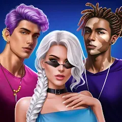 Взломанная Love Sparks: Dating Sim (Лав Спаркс)  [МОД Много денег] - полная версия apk на Андроид