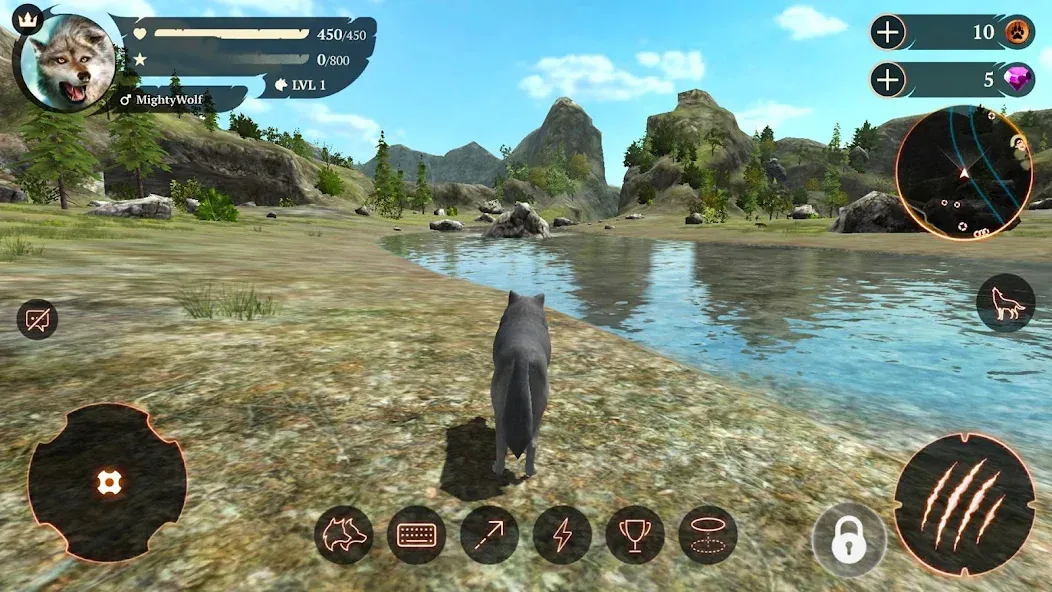 The Wolf (Зе Вулф)  [МОД Бесконечные монеты] Screenshot 1
