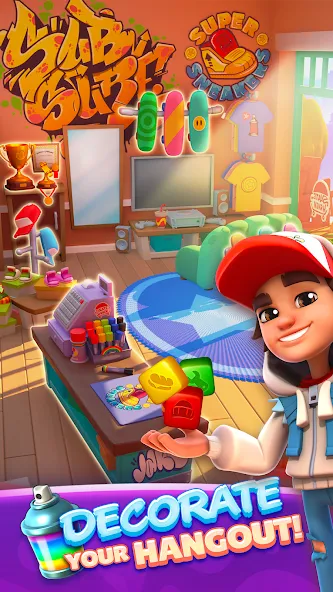 Subway Surfers Blast (Сабвей Серферс Бласт)  [МОД Бесконечные деньги] Screenshot 1