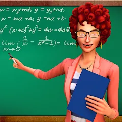 Взлом High School Teacher Sim Games  [МОД Бесконечные монеты] - стабильная версия apk на Андроид