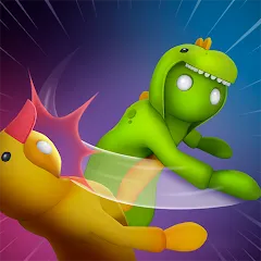 Взлом Gang Battle Party: Animals 3D  [МОД Бесконечные монеты] - полная версия apk на Андроид