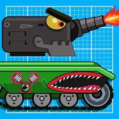 Взлом TankCraft – War Tank Battles (ТанкКрафт)  [МОД Все открыто] - последняя версия apk на Андроид