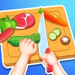 Скачать взломанную Happy Kitchen World  [МОД Все открыто] - стабильная версия apk на Андроид