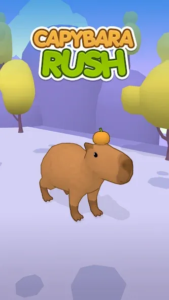 Capybara Rush (Капибара Раш)  [МОД Много монет] Screenshot 1