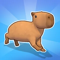 Взломанная Capybara Rush (Капибара Раш)  [МОД Много монет] - полная версия apk на Андроид