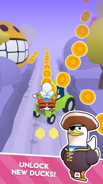 Duck On The Run (Дак он зе Ран)  [МОД Много монет] Screenshot 4