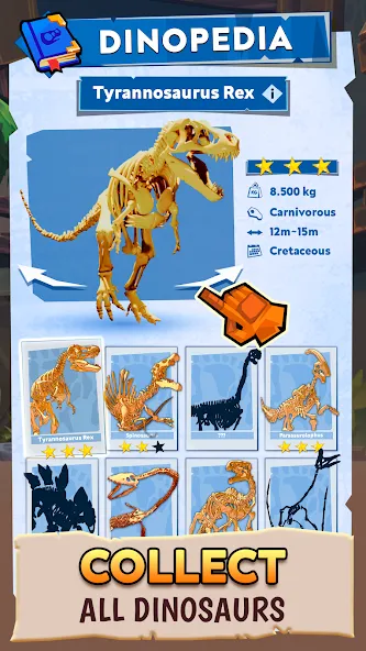 Dino Quest 2: Dinosaur Fossil (Дино Квест 2)  [МОД Много монет] Screenshot 4