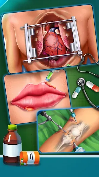 Surgery Doctor Simulator Games  [МОД Mega Pack] Screenshot 4