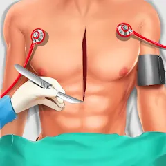 Взломанная Surgery Doctor Simulator Games  [МОД Mega Pack] - полная версия apk на Андроид