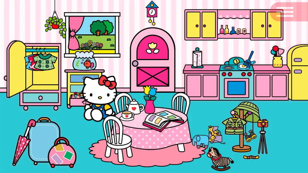 Hello Kitty Around The World  [МОД Бесконечные деньги] Screenshot 1