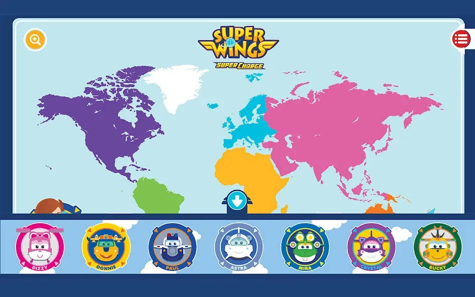 Super Wings - It's Fly Time  [МОД Много монет] Screenshot 1