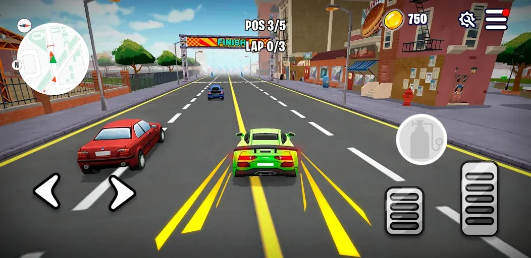 Rumble Racing: Car Drifting (Рамбл Рейсерс)  [МОД Меню] Screenshot 1