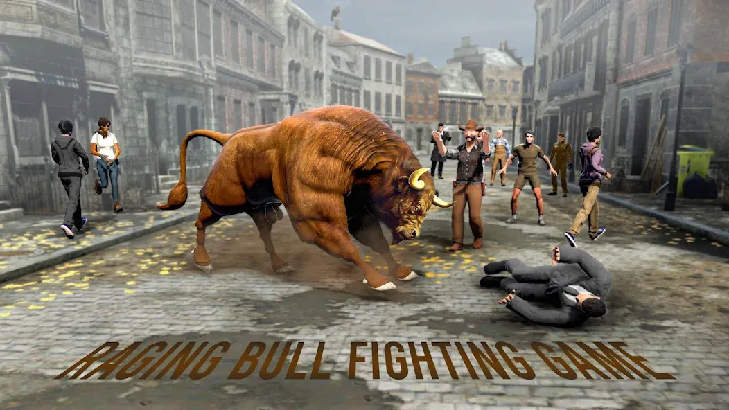 Bull Fighting Game: Bull Games  [МОД Меню] Screenshot 1