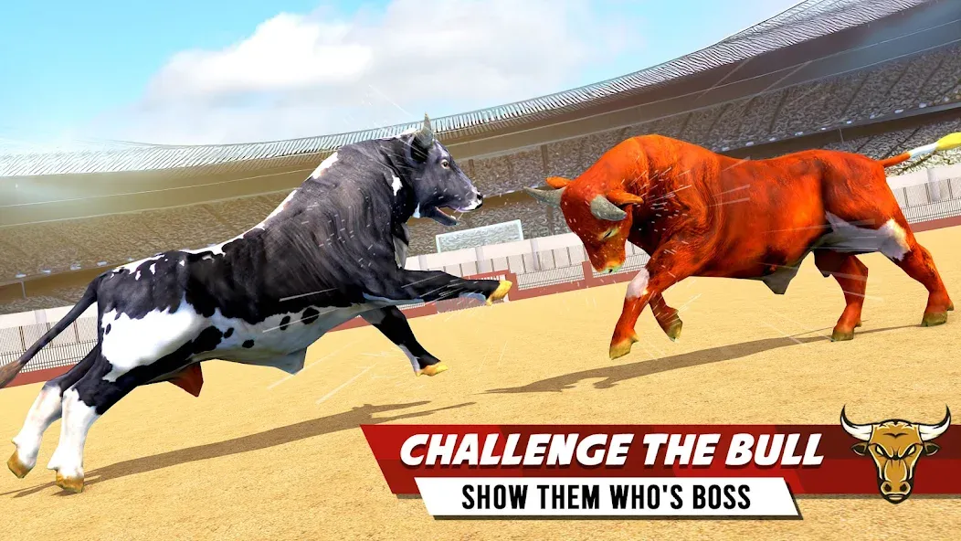 Bull Fighting Game: Bull Games  [МОД Меню] Screenshot 2