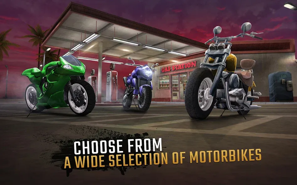 Moto Rider GO: Highway Traffic (Мото Райдер ГО)  [МОД Все открыто] Screenshot 2