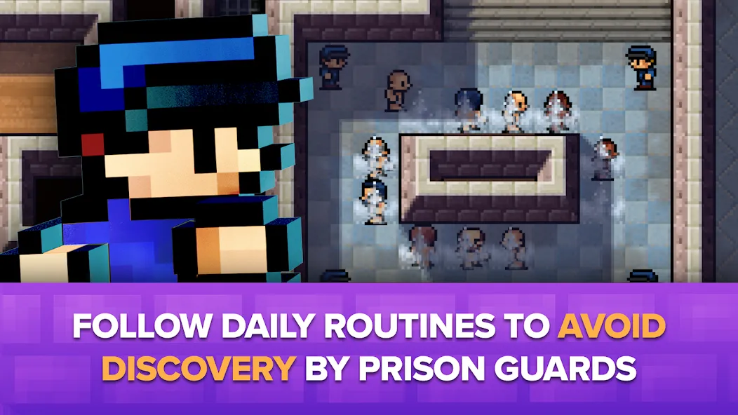 The Escapists: Prison Escape – (Зе Эскейпистс)  [МОД Бесконечные деньги] Screenshot 3