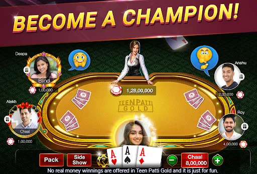 Teen Patti Gold, Rummy & Poker (Тин Патти Голд Кард Гейм)  [МОД Unlocked] Screenshot 1