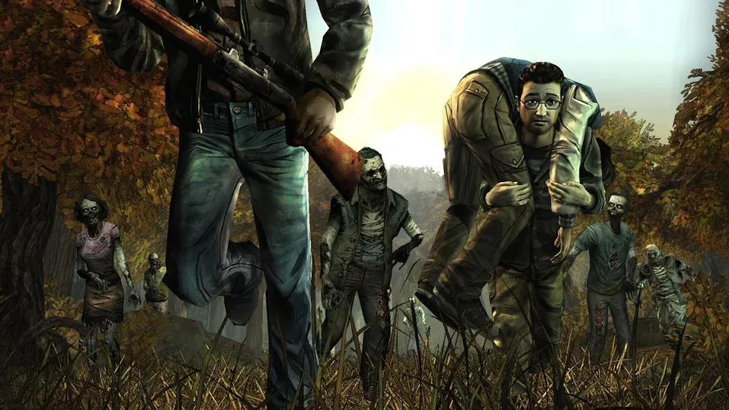 The Walking Dead: Season One (За Волчьими законами)  [МОД Menu] Screenshot 3