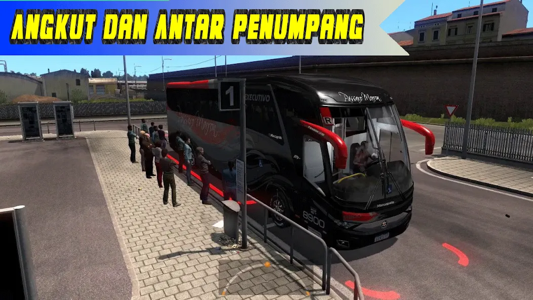 Bus Telolet Basuri Nusantara (Бус Телолет Басури Нусантара)  [МОД Все открыто] Screenshot 3