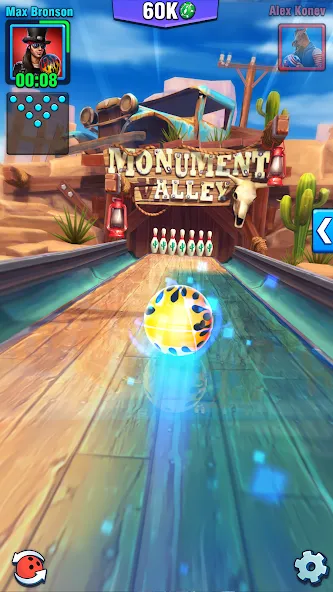 Bowling Crew — 3D bowling game  [МОД Unlimited Money] Screenshot 1