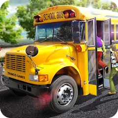 Взломанная School Bus 16  [МОД Unlimited Money] - полная версия apk на Андроид