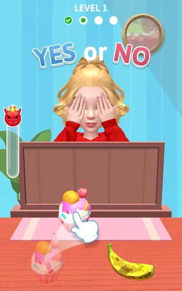 Yes or No?! - Food Pranks  [МОД Бесконечные монеты] Screenshot 1