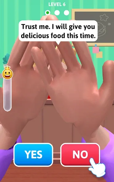 Yes or No?! - Food Pranks  [МОД Бесконечные монеты] Screenshot 3