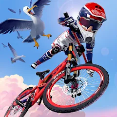 Скачать взлом Downhill Masters (Даунхилл мастерс)  [МОД Много монет] - последняя версия apk на Андроид