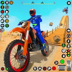 Взлом Bike Stunt Games Stunt Bike 3D (Байк стант рэмп игра Байк Джамп)  [МОД Unlocked] - полная версия apk на Андроид