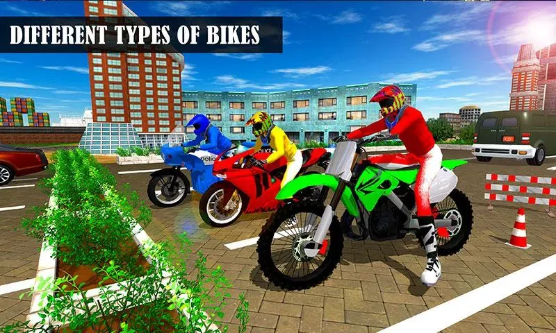 Bike Parking Moto Driving Game (Ларонг Парадахан нг Бисиклета)  [МОД Много денег] Screenshot 2