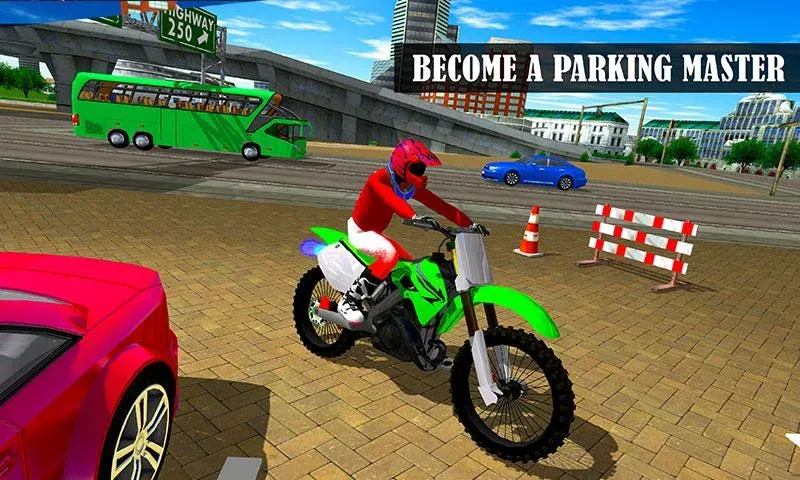 Bike Parking Moto Driving Game (Ларонг Парадахан нг Бисиклета)  [МОД Много денег] Screenshot 4