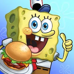 Взломанная SpongeBob: Krusty Cook-Off  [МОД Menu] - полная версия apk на Андроид